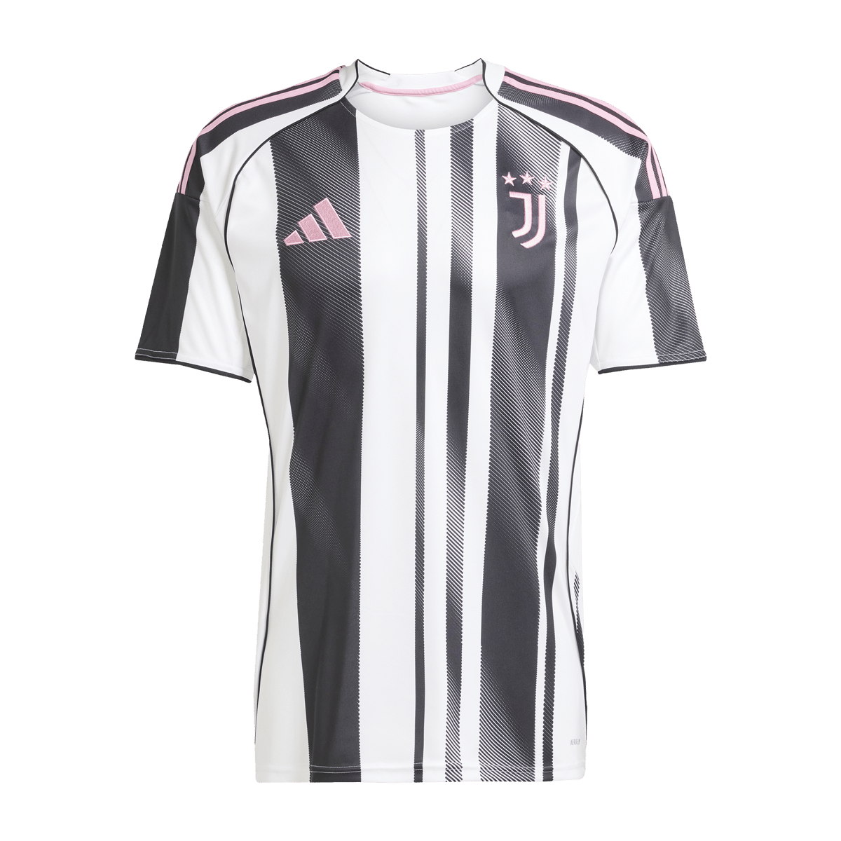 Adidas Mens Juventus 25/26 Home Replica Football Jersey White